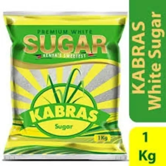 Kabras Packed Sugar White 1Kg